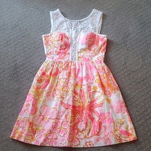 Lilly Pulitzer Reagan Pink Dress Size 00